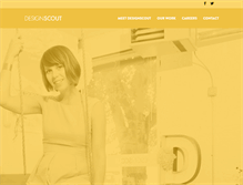 Tablet Screenshot of designscout.tv